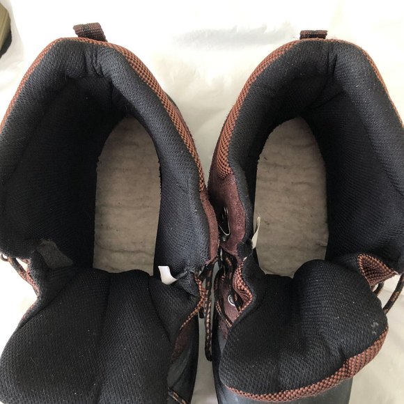 Ranger Brown Leather Suede Rubber Soles Comfort Snow Boots Men 12 main image 5